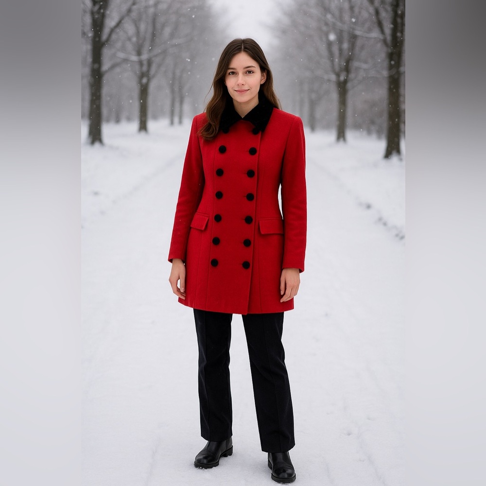 Vintage Wool Coat - Evan Picone
